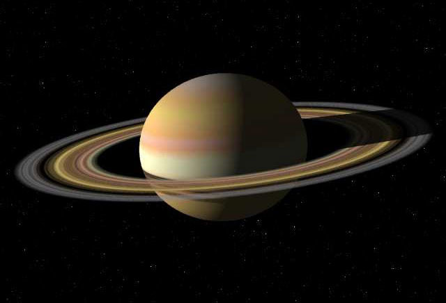 Sao Thổ là cấu trúc gồm bảy vành đai chính 