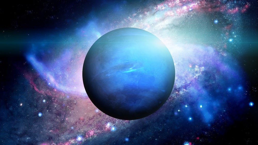Sao Hải Vương có màu xanh lam do khí mêtan trong bầu khí quyển