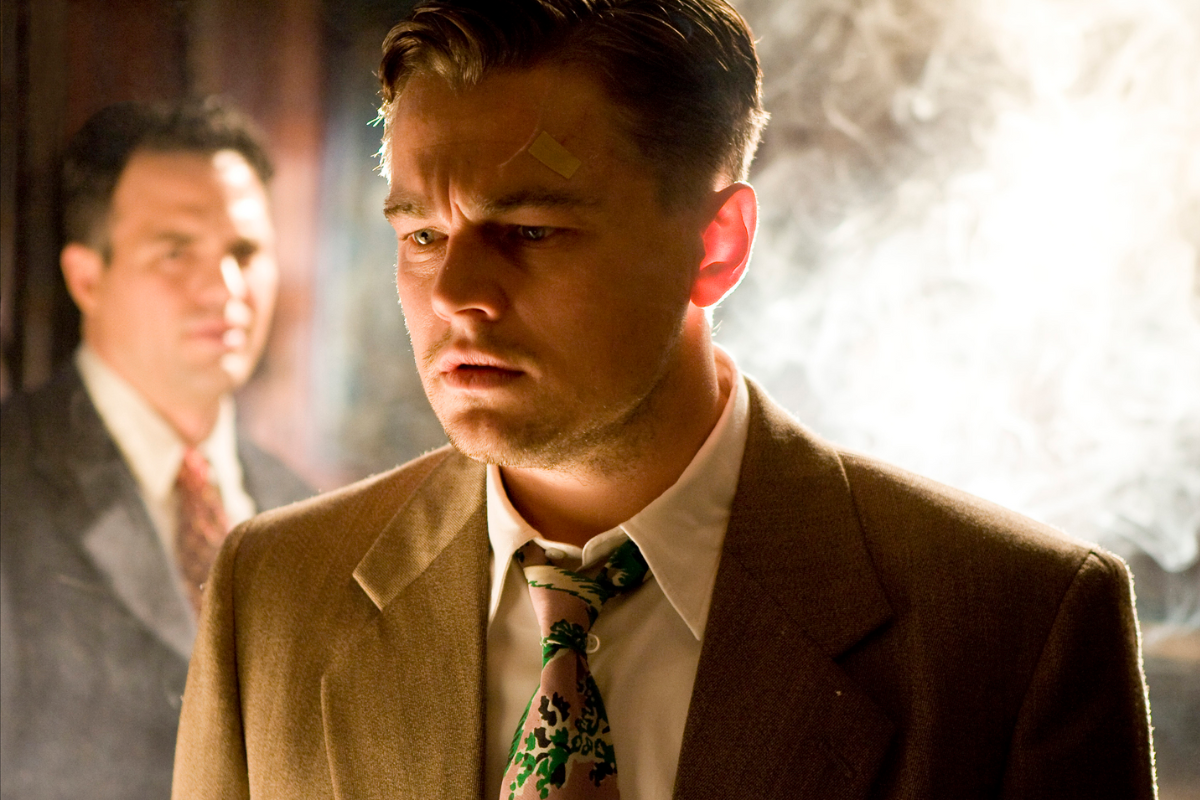 Leonardo Dicaprio vào vai đặc vụ Teddy Daniels trong phim Shutter Island