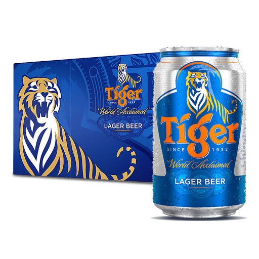 Bia Tiger là một trong những thương hiệu bia nổi tiếng của Singapore
