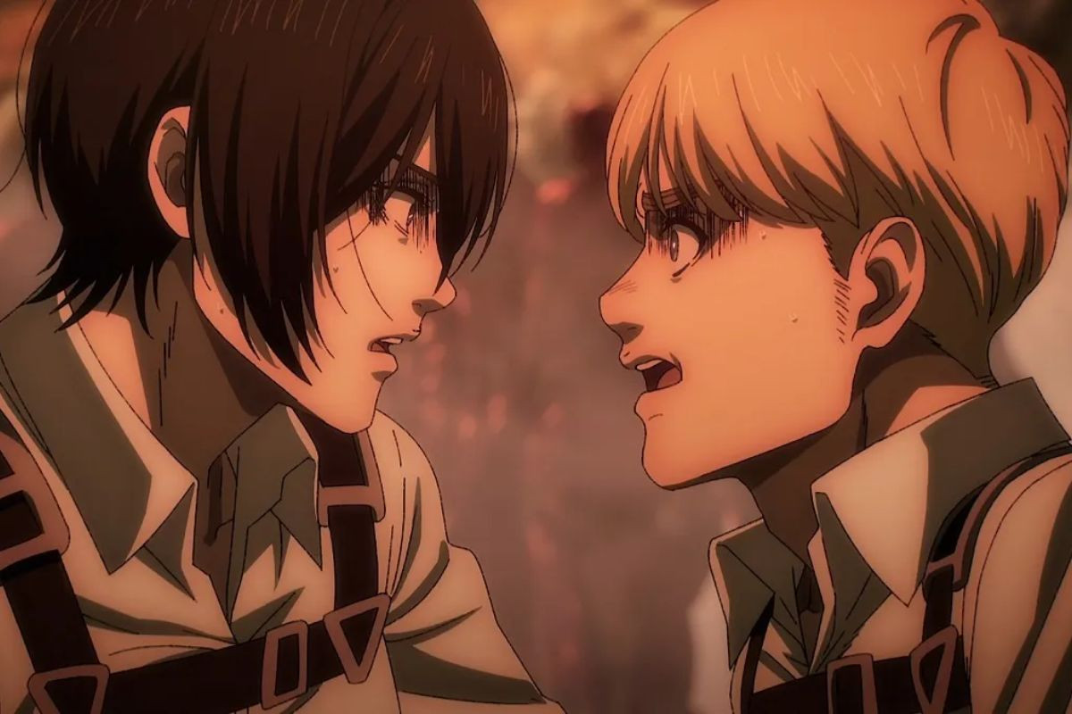 Cuộc đối thoại giữa Eren và Armin đã được thay đổi