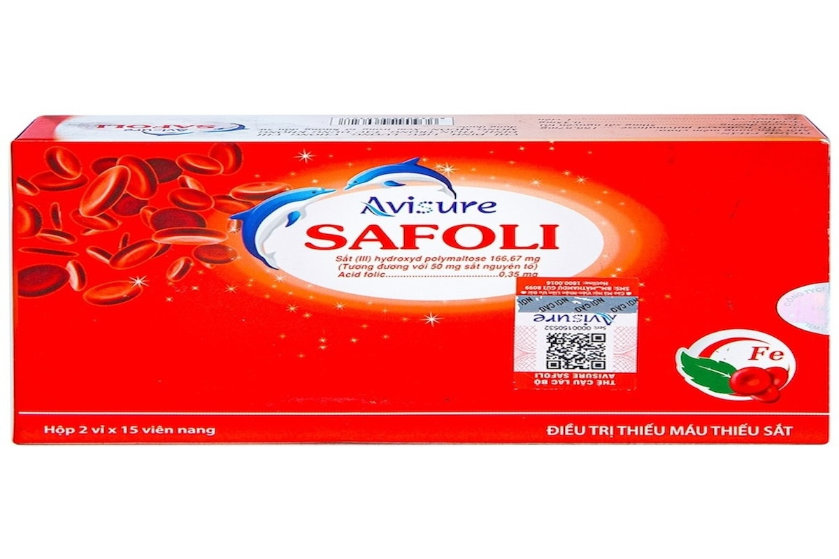 Avisure Safoli là thuốc sắt cho mẹ bầu cải thiện hiệu quả tình trạng thiếu sắt