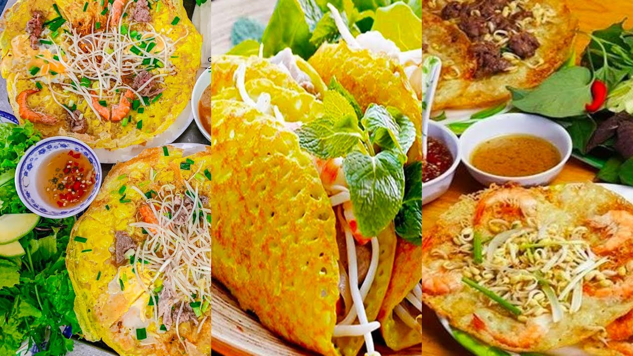 Bánh xèo mực cũng là một món ăn ngon Nha Trang nên thử