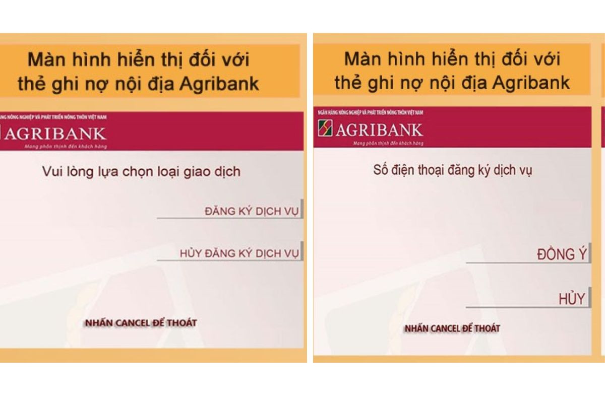 Đăng ký Agribank E-Mobile Banking tại máy CDM giúp tiết kiệm thời gian hiệu quả
