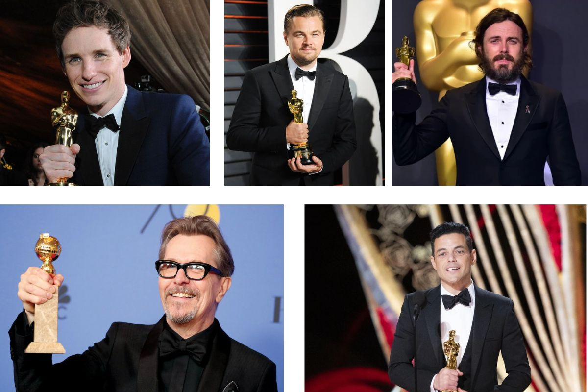 Những diễn viên chiến thắng tại hạng mục giải Oscar cho nam diễn viên chính xuất sắc nhất từ năm 2015 - 2019: 