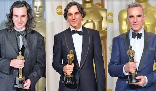Daniel Day-Lewis giành 3 giải Oscar cho nam diễn viên chính xuất sắc nhất