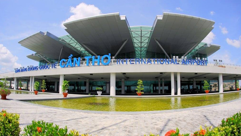 Sân bay Quốc tế Cần Thơ có thiết kế hình chiếc thuyền 3 lá ấn tượng và độc đáo