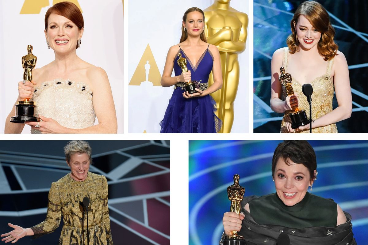 Những diễn viên chiến thắng giải Oscar cho nữ diễn viên chính xuất sắc nhất từ 2015 - 2019