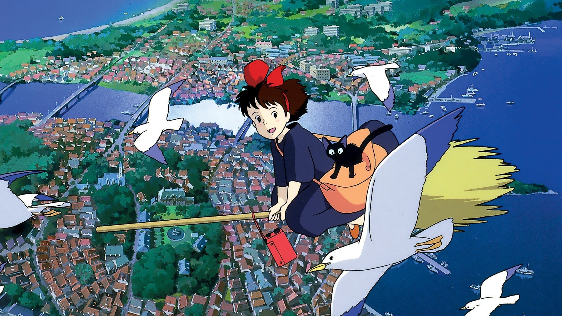 Phim Ghibli Kiki’s Delivery Service – Cô Phù Thủy Nhỏ Kiki (1989)