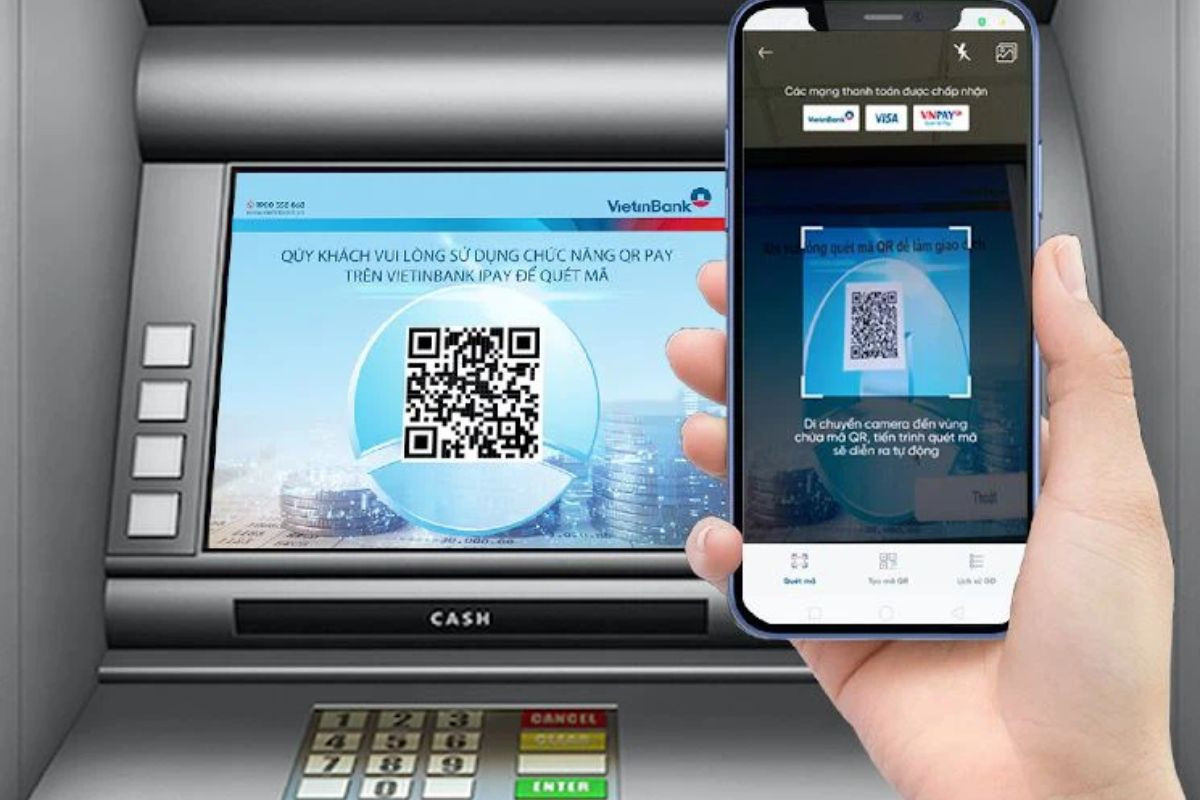 Không thực hiện giao dịch rút tiền tại máy ATM đang bảo trì để tránh gặp lỗi rút tiền
