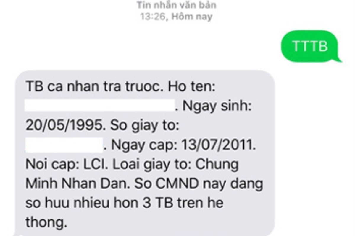 Kiểm tra số điện thoại chính chủ Mobifone thông qua tin nhắn