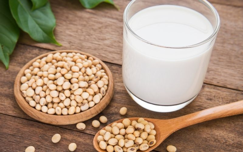 Sữa đậu nành chứa nhiều dưỡng chất có lợi cho hệ tiêu hoá