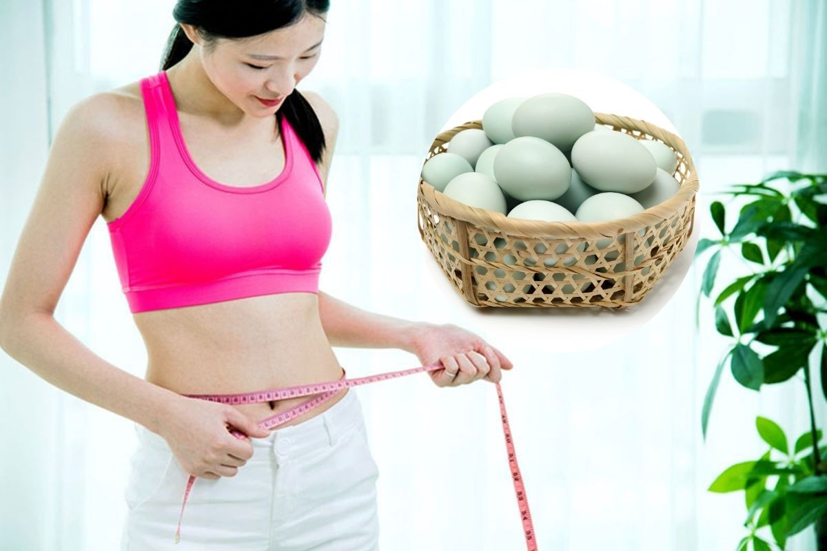 Ăn trứng vịt lộn kết hợp với chế độ ăn uống và luyện tập sẽ không ảnh hưởng đến cân nặng