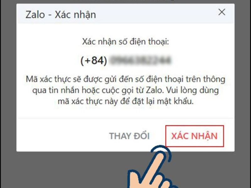  Bạn hãy chọn xác thực