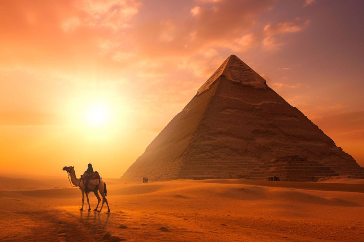 Kim Tự Tháp là công trình đặc trưng khi nhắc tới Ai Cập