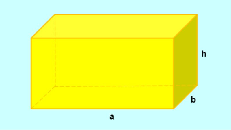 Hình hộp chữ nhật là một hình khối ba chiều, được tạo thành từ sáu mặt hình chữ nhật