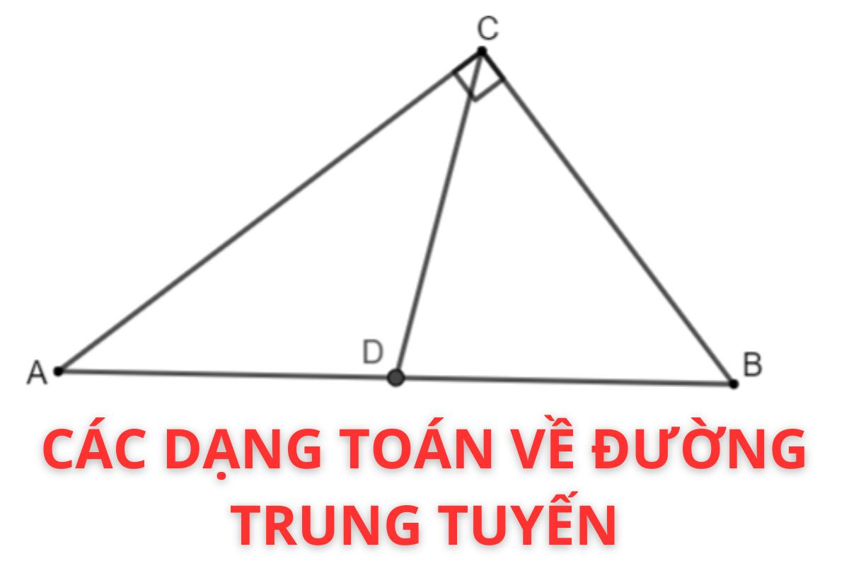 Một số dạng toán trắc nghiệm về đường trung tuyến trong tam giác