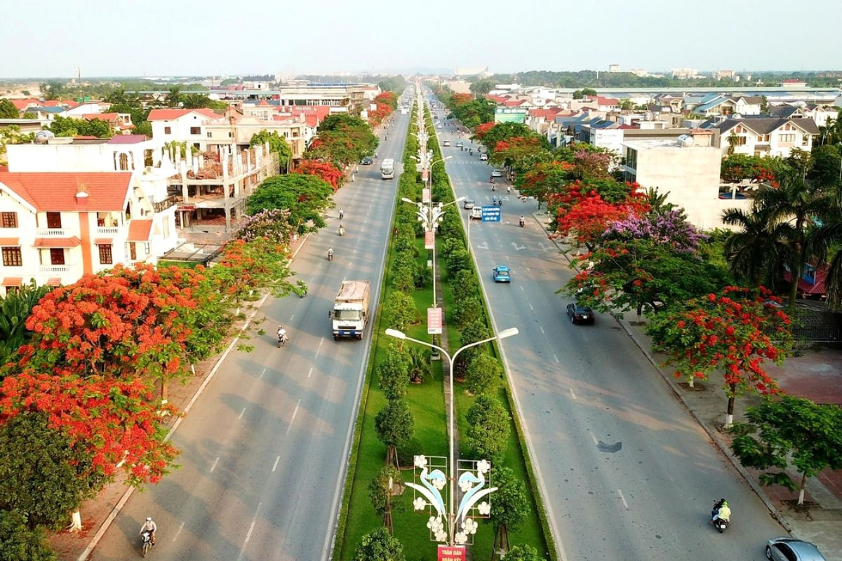 Hải Phòng có địa hình trung du với nhiều đồi núi xen kẽ cùng đồng bằng