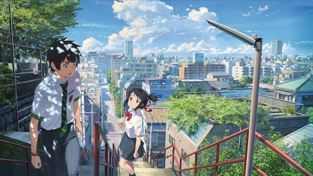 Hình nền anime "Your name"