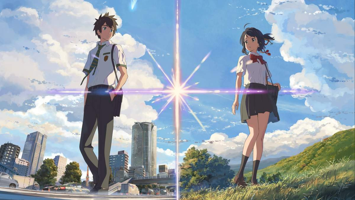 Hình nền anime "Your name"