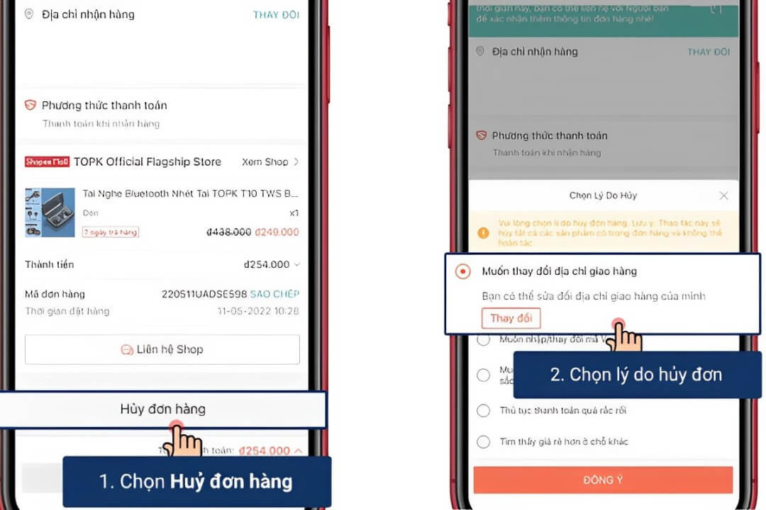 Cách hủy đơn hàng trên Shopee khi đã thanh toán nhanh nhất