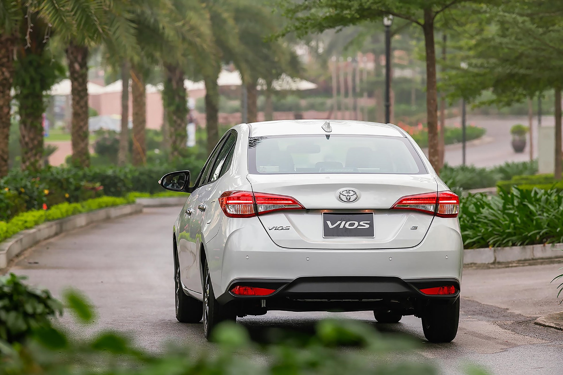 Đuôi xe trên Vios 2023 tại Việt Nam vẫn thua kém 1 số nước bạn