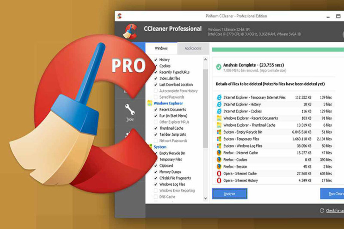 Quy trình tắt ứng dụng bằng Ccleaner đơn giản, dễ thực hiện