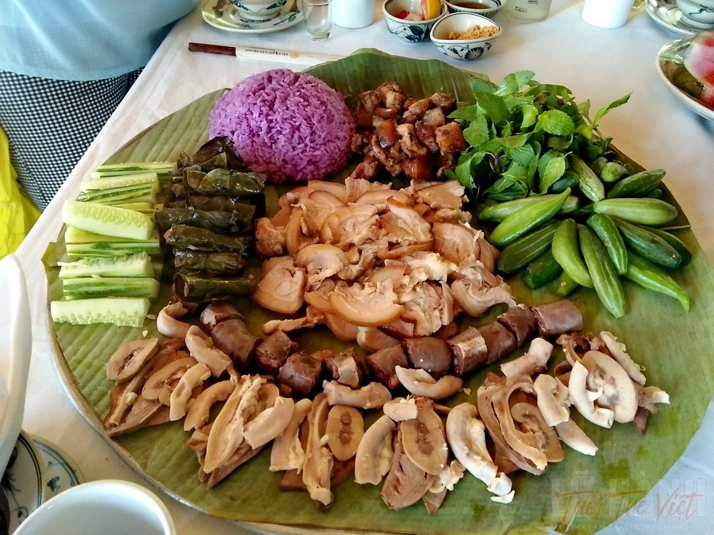 Thịt gừng Nùng Dín đặc biệt phổ biến trong các dịp lễ Tết của người Nùng