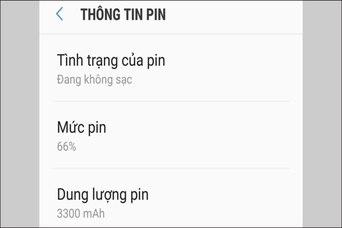 Cách kiểm tra độ chai pin Samsung sẽ cung cấp đầy đủ thông tin về pin