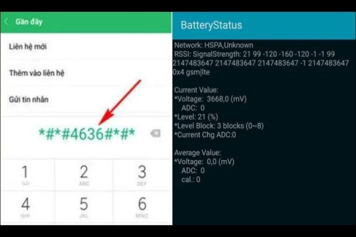 Kiểm tra mức độ chai pin nhờ sử dụng đoạn mã