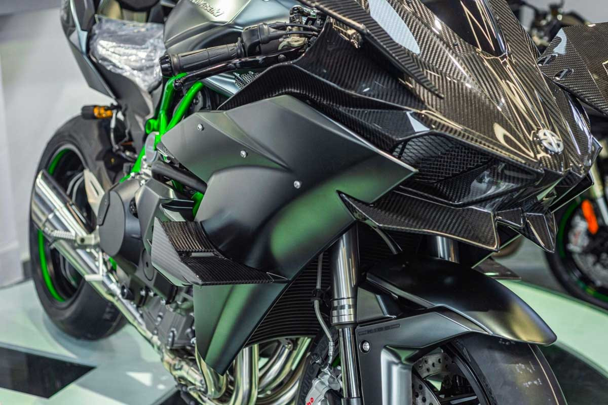 Kawasaki Ninja H2R được yêu thích bởi thiết kế mạnh mẽ