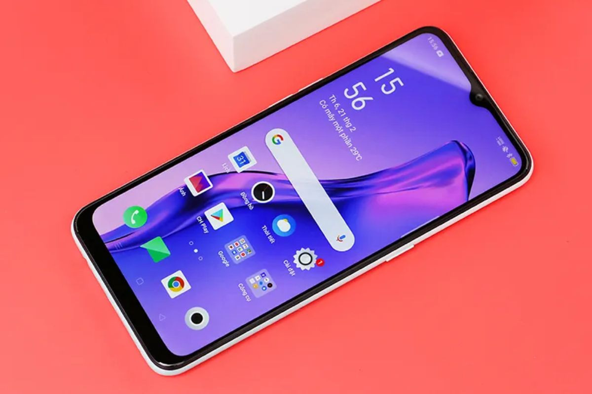 OPPO A31 được trang bị màn hình ấn tượng