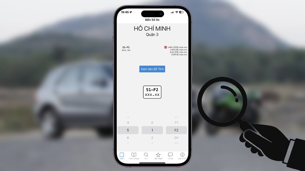 Bạn có thể sử dụng ứng dụng "Biển số xe" để dễ dàng tìm kiếm thông tin biển số xe máy 