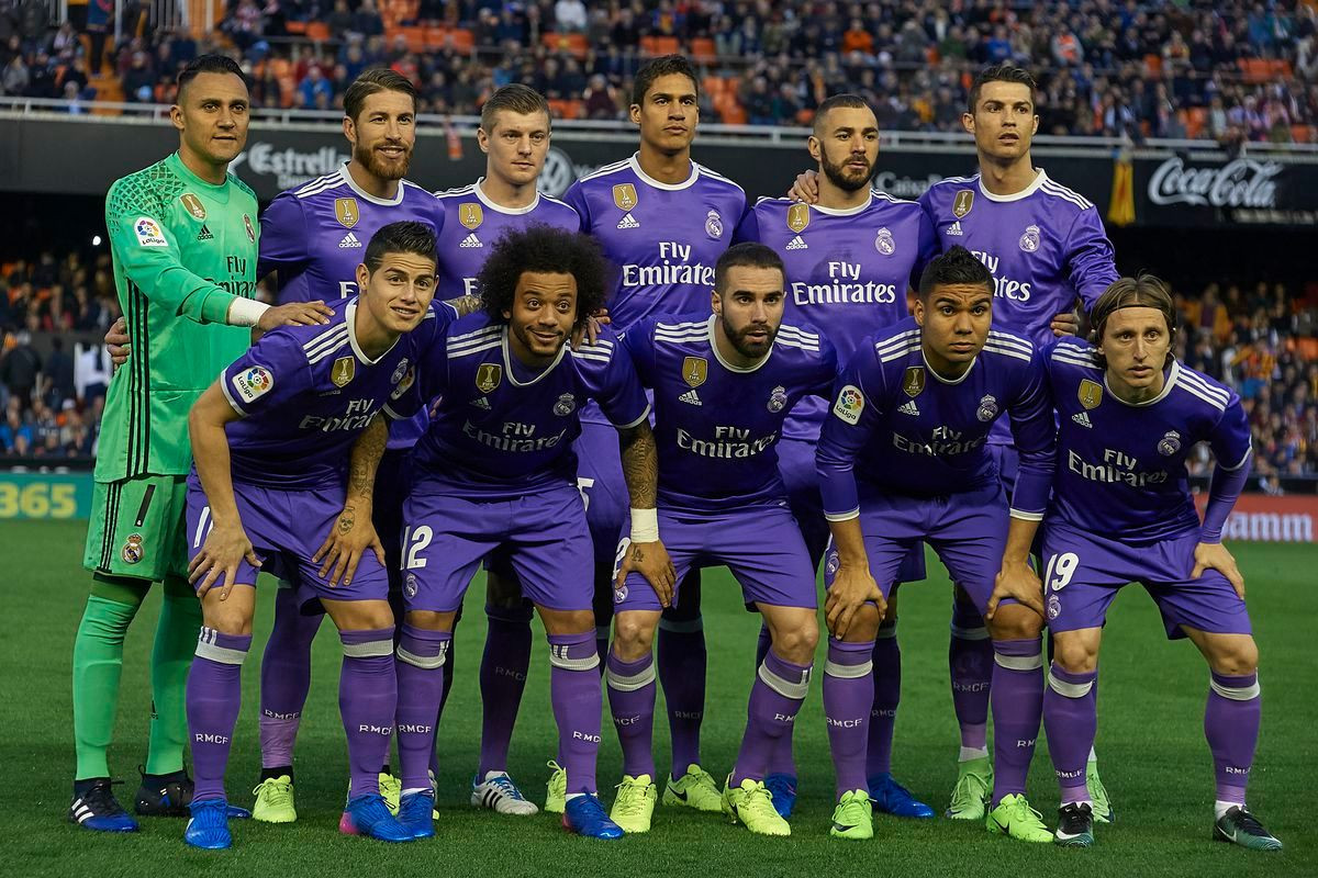 Đội hình Real Madrid 2017 khiến các fans phát cuồng