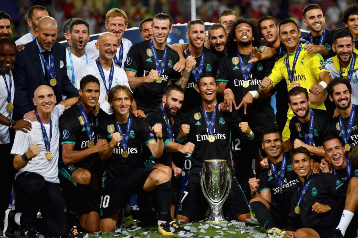 Đội hình Real Madrid 2017/2018 hội tụ những siêu sao đẳng cấp nhất