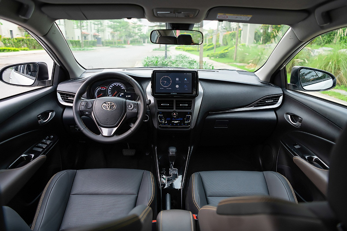 Xe Toyota Vios 2024 có nhiều cải tiến nội, ngoại thất