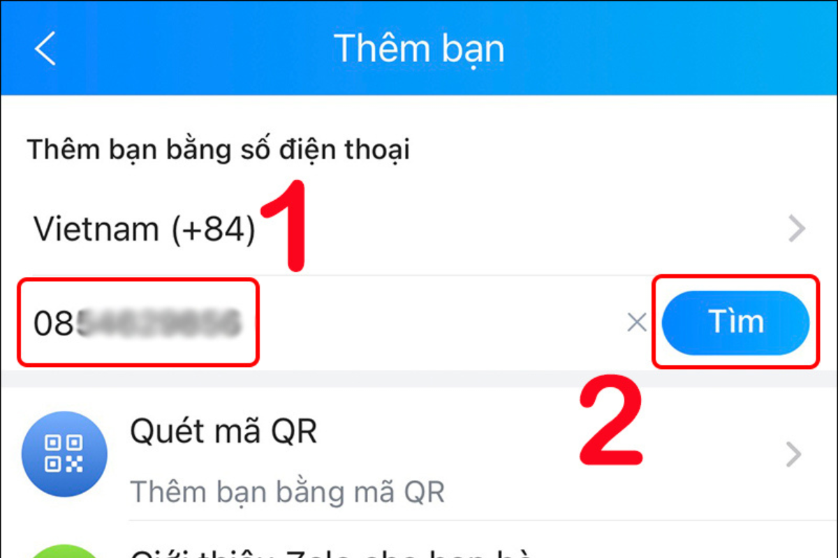 Bạn nhập số điện thoại cần tra và nhấp vào ô Tìm 