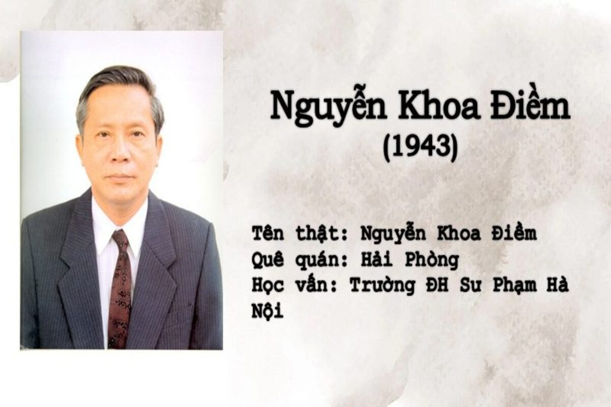 Tác giả Nguyễn Khoa Điềm
