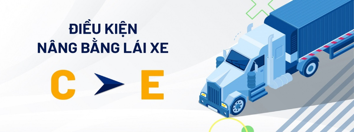 Bằng lái hạng E khi nâng hạng từ hạng C được phép điều khiển thêm các phương tiện khác