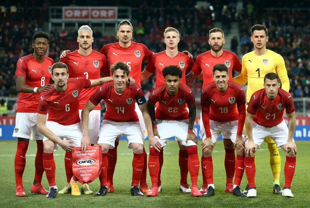 Đội hình ra sân Áo được người hâm mộ và giới chuyên môn kỳ vọng sẽ làm nên kỳ tích tại mùa EURO 2024
