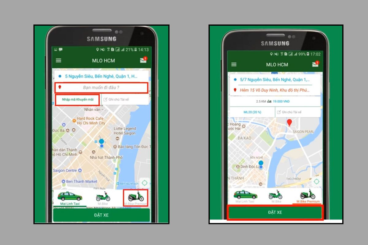 Cách đặt xe bằng ứng dụng Mai Linh Taxi chi tiết và nhanh chóng nhất