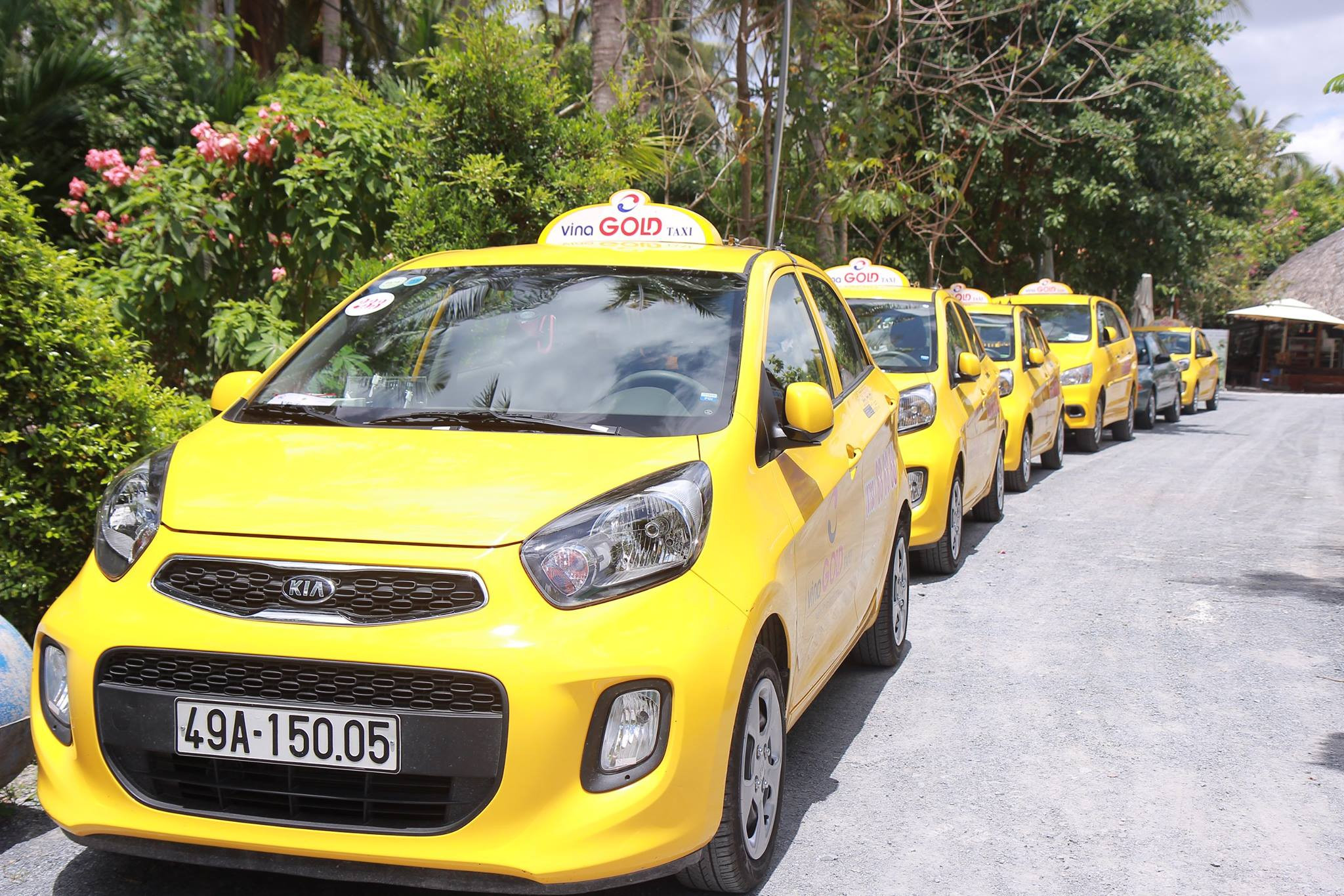 Taxi Vina Gold cung cấp dịch vụ đưa đón với mức giá cạnh tranh