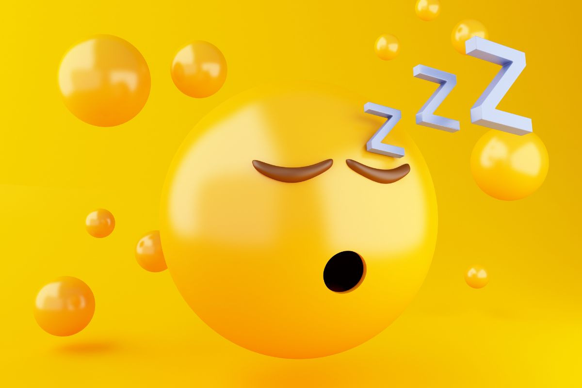 Emoji ngái ngủ siêu cute 4K