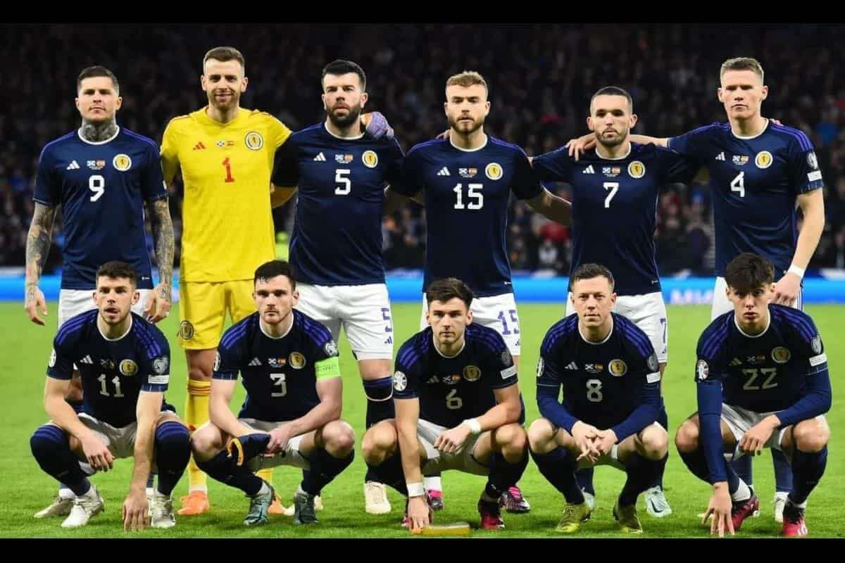Đội hình ra sân của tuyển Scotland tại EURO 2024