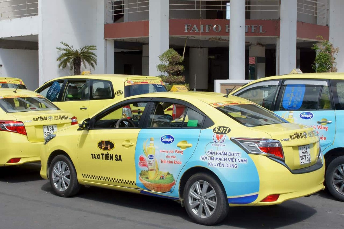 Taxi Tiên Sa gây ấn tượng bởi giá cả phải chăng, dịch vụ tốt