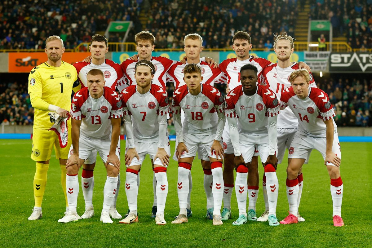 Công bố đội hình ra sân Đan Mạch vs Anh ngày 20/6/2024